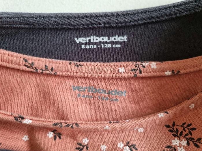 Ensemble robe fleurs et gilet Verbaudet 8 ans - photo numéro 9