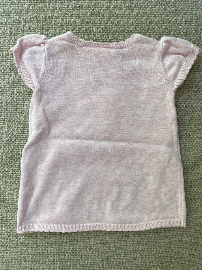 Pull rose cœur - photo numéro 3