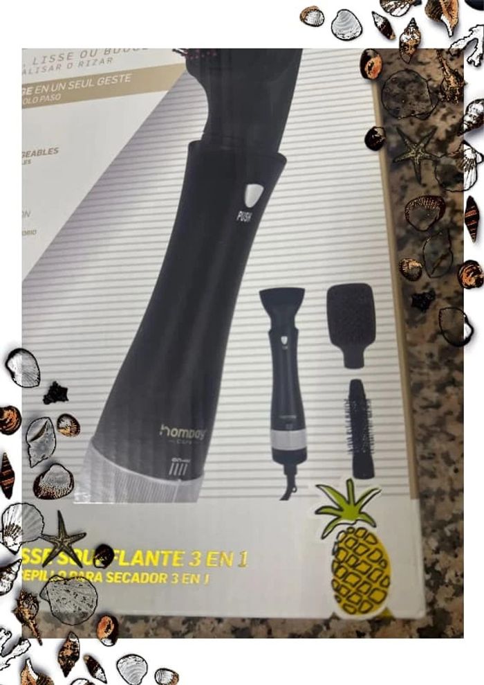 Brosse soufflante 3 en 1 Homday neuf - photo numéro 2