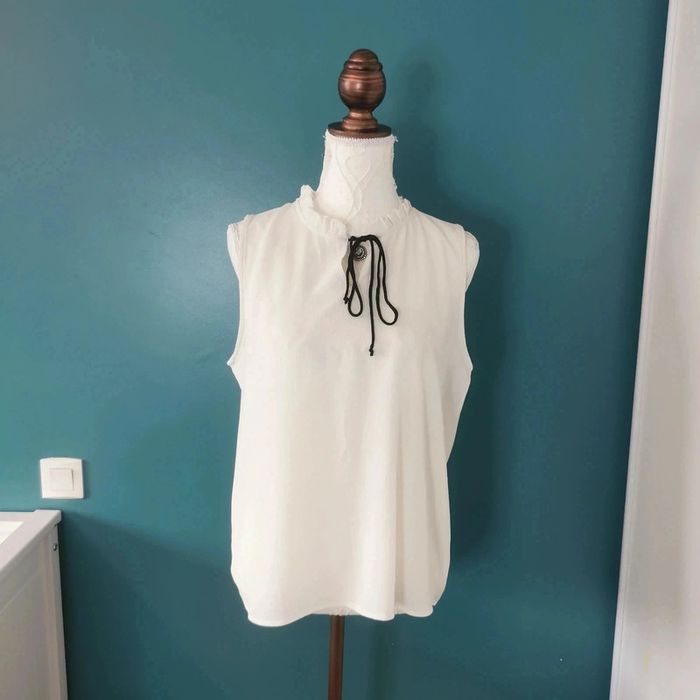 Top épaules dénudées Jennyfer (blanc), L / 40 / 12