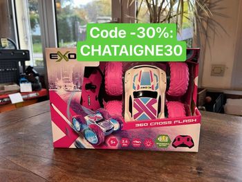 Voiture radiocommandée 360 Cross Flash Rose Exost