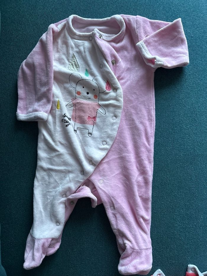 Lot de 2 pyjamas manches longues 3 mois - photo numéro 2