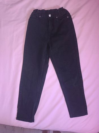 Jean taille haute fille 10 ans