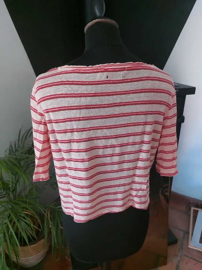 T-shirt en lin - photo numéro 4