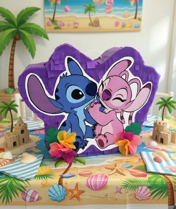 Stitch et angel pinata