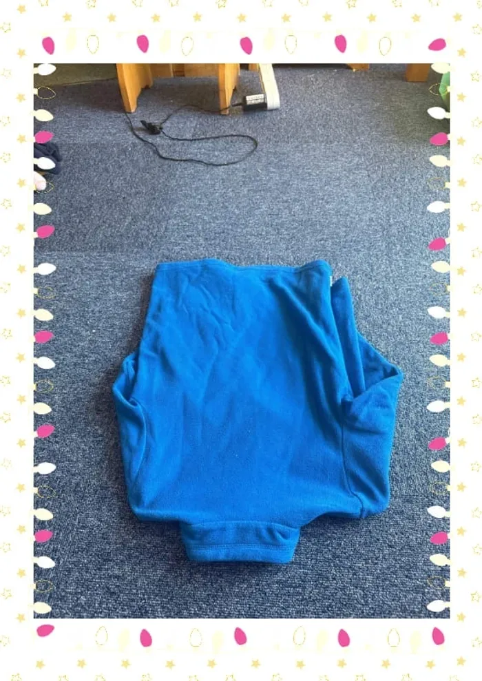 Polaire Quechua mixte – Taille 8 ans – Bleu vif - photo numéro 5