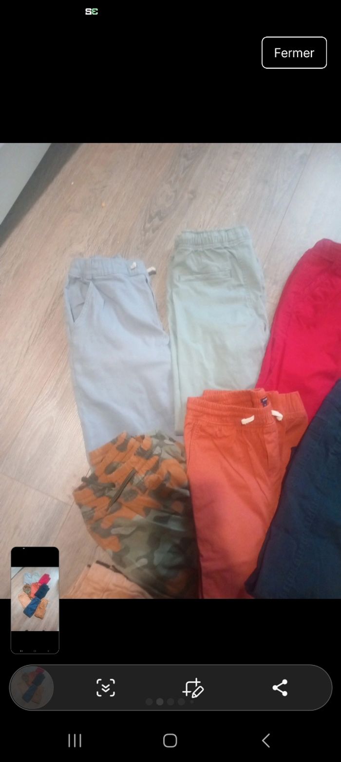 Lot 9 pantalons garçon 12 ans - photo numéro 2