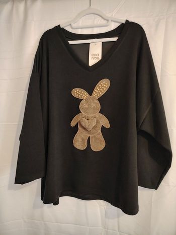 Pull oversize femme neuf lapin