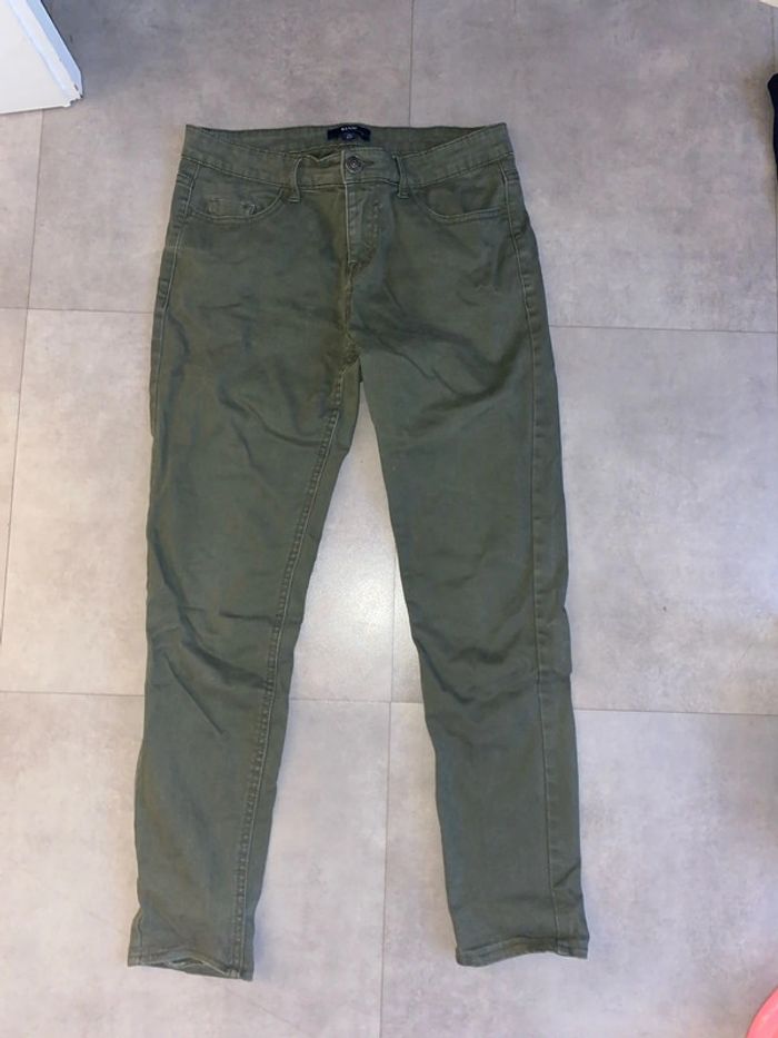 Jean slim kaki