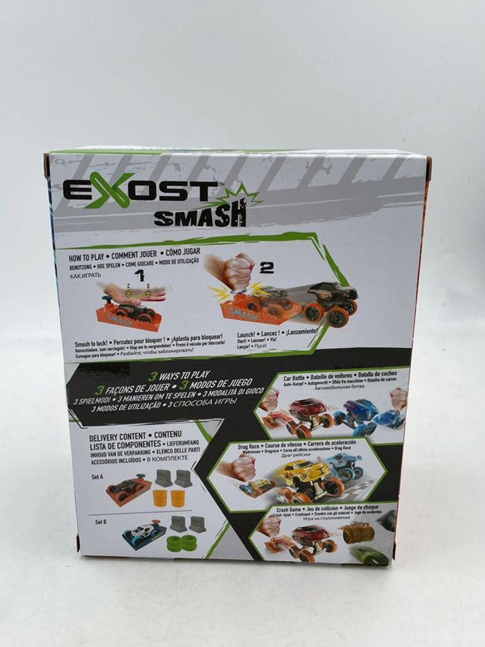 Coffret véhicules Miniatures Exost Smash Set B Silverlit neuf - photo numéro 2