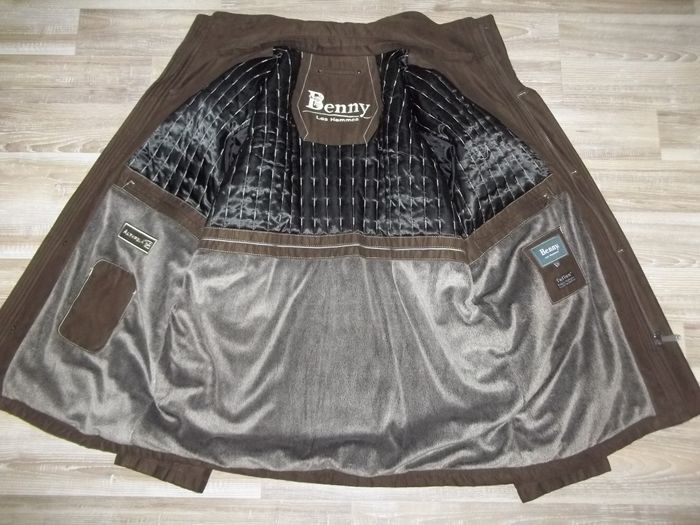 Manteau marron Benny Les Hommes (J8) - photo numéro 4