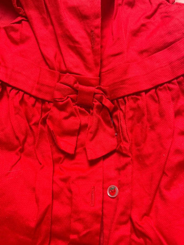 Robe rouge bébé fille 18 mois - photo numéro 4