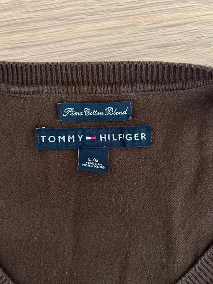 Pull marron tommy Hilfiger - photo numéro 6
