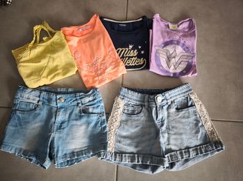 Lot été fille 10 ans 