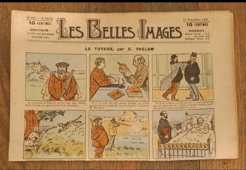 Rare ancien journal Les belles images de 1909 N°292 vintage