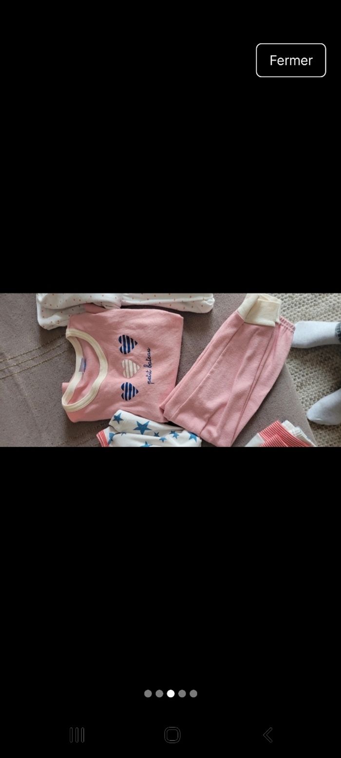 Lot 4 pyjamas petit bateau - photo numéro 3