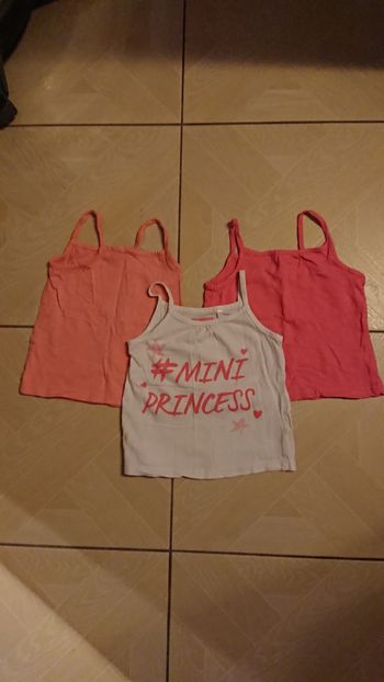 Lot de 3 débardeurs Orchestra