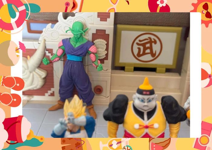 Lot Gashapon dragon ball cyborg goku ssj3 freezer frieza freeza piccoli C15 C16 - photo numéro 8
