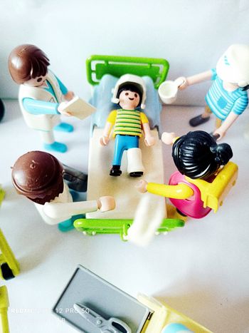 Playmobil hôpital urgence moto secouriste