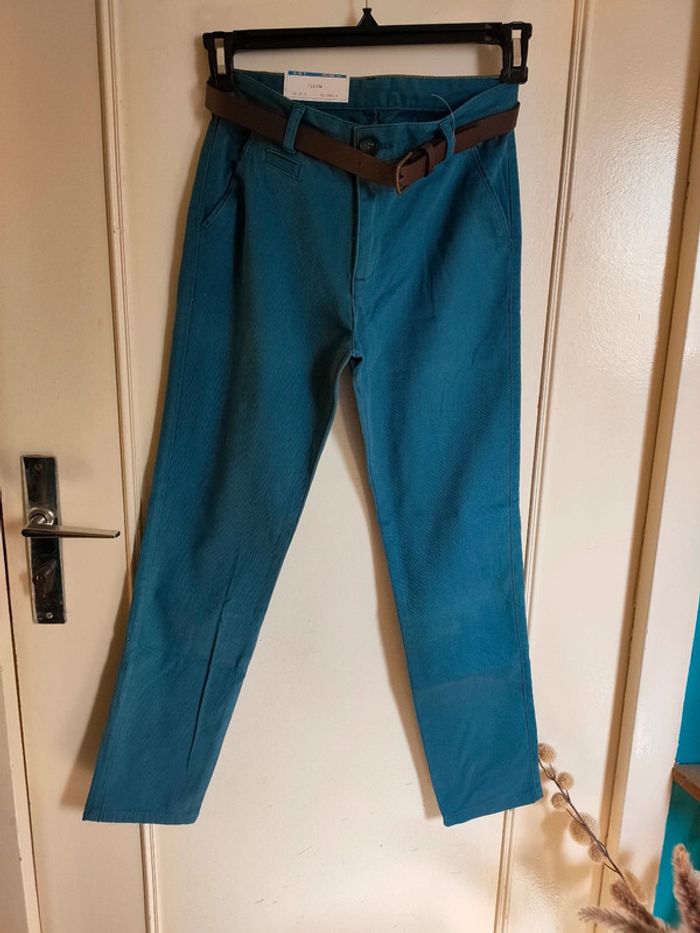 Pantalon garçon slim