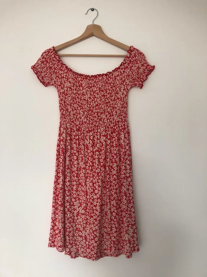 Robe fleurie femme stradivarius