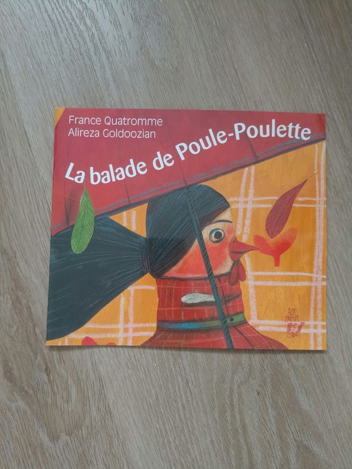 Livre la balade de poule-poulette