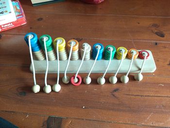 Jeu en bois apprendre à compter