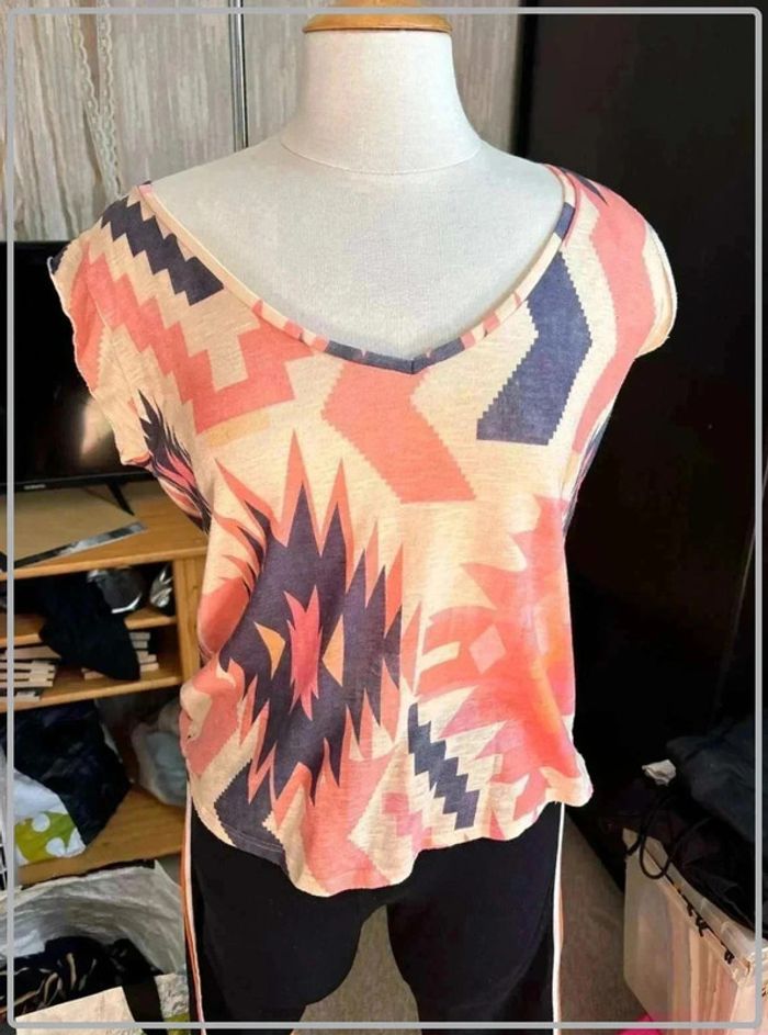 T shirt taille 38 marque Zara - photo numéro 3