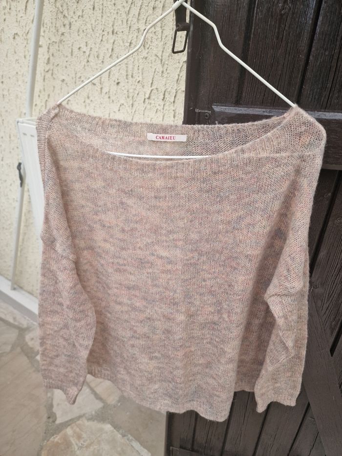 Pull camaieu rose taille 38