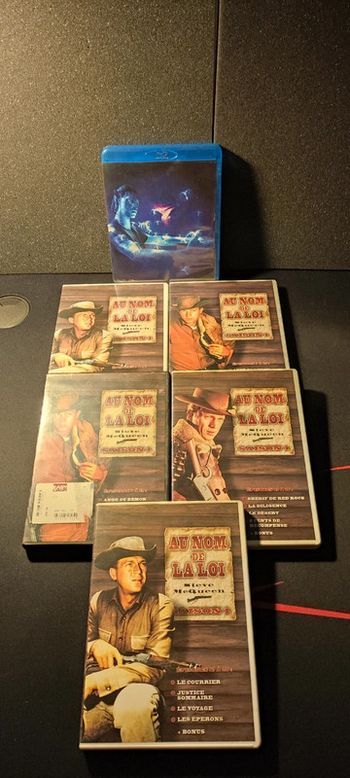 Lot de DVD et Blu-ray