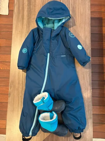 Ensemble combinaison ski 2 ans + après ski 24-25