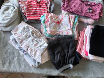 🎀 Lot 22 Articles Fille 12 Mois 🎀