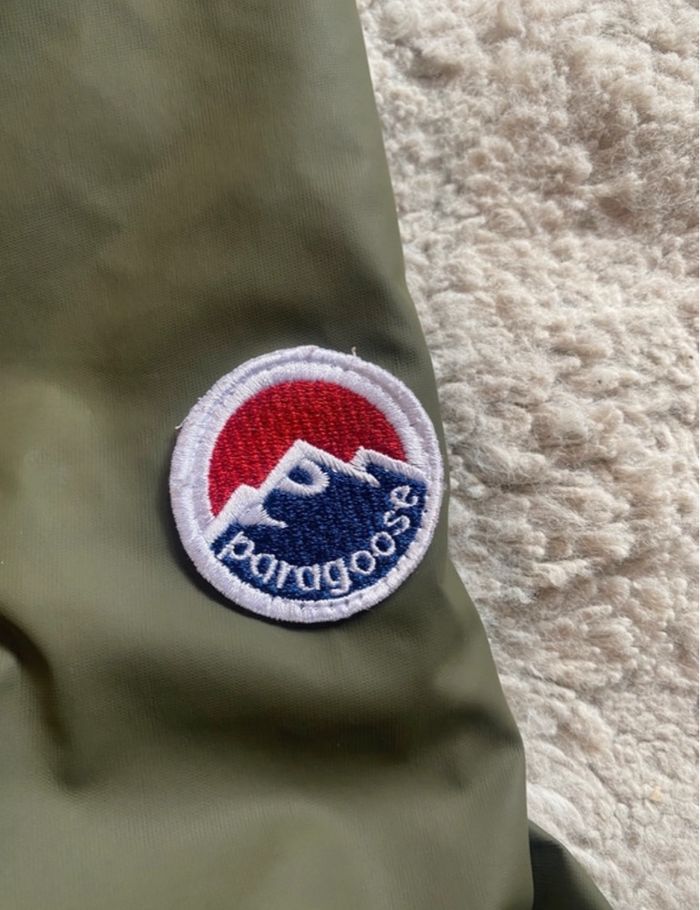 Manteau Paragoose Vert Kaki Veste Longue Chaude Rembourrée Hiver Taille XS - photo numéro 9