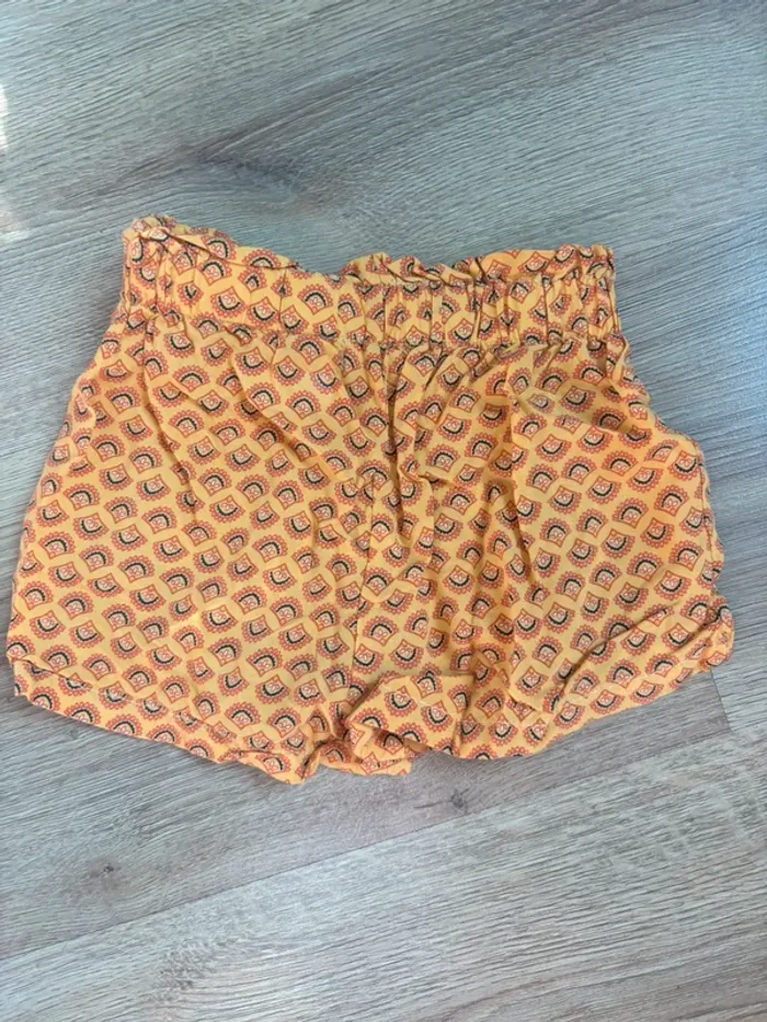 Short d’été orange Gémo - photo numéro 3