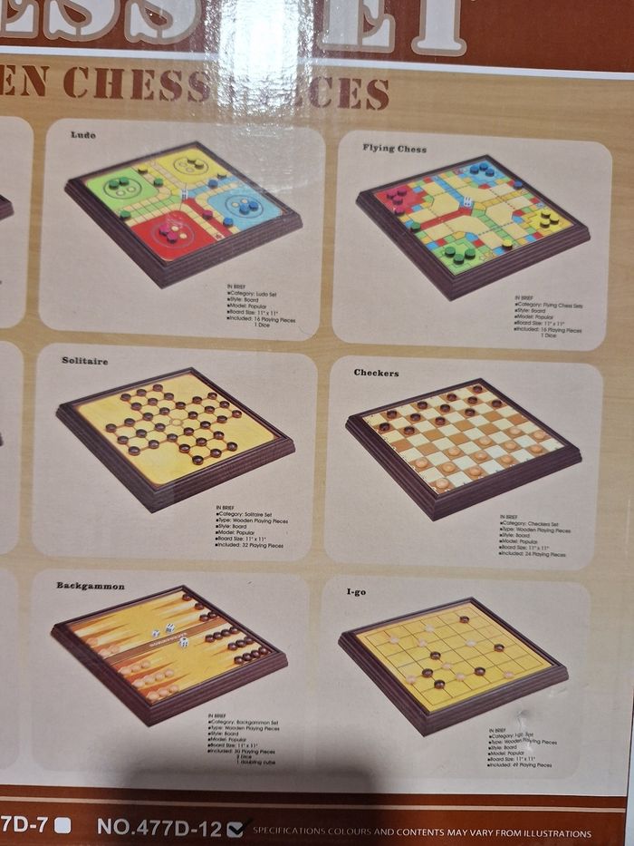 Jeux de société 12 en 1 - photo numéro 4