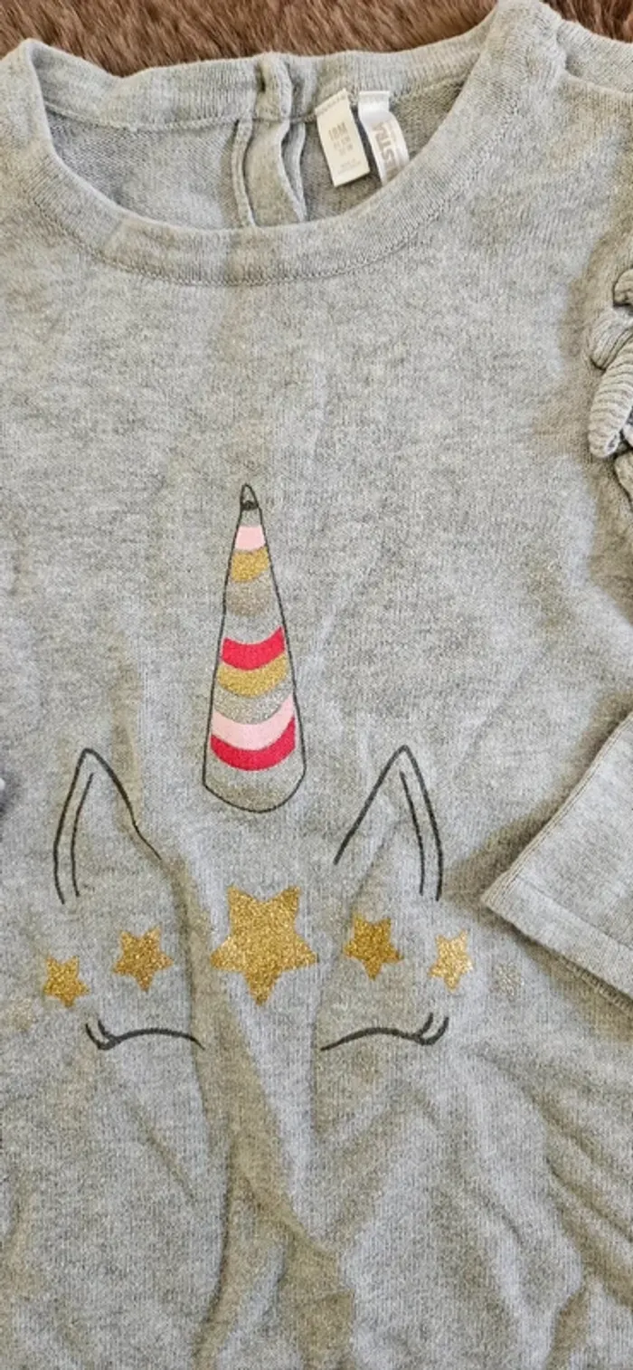 Robe licorne 18 mois fille - photo numéro 2