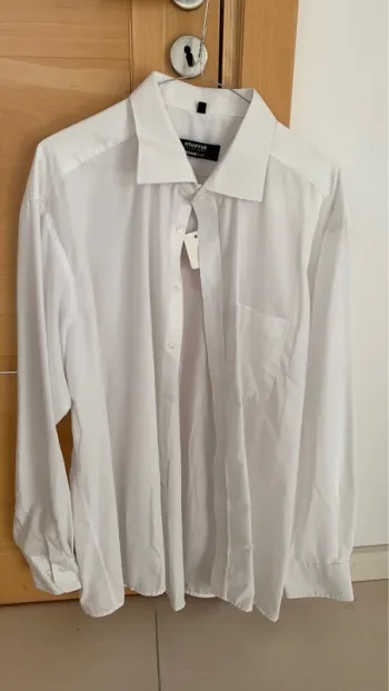 Lot de 3 chemises blanches manches longues costumes