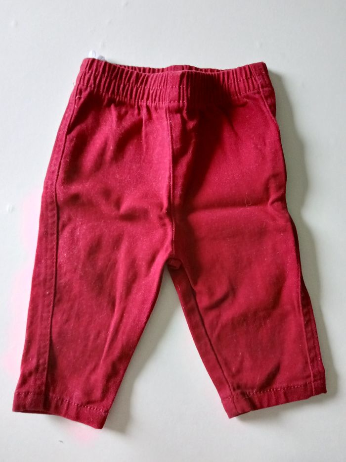 Lot pantalons bébé 6 mois - photo numéro 4