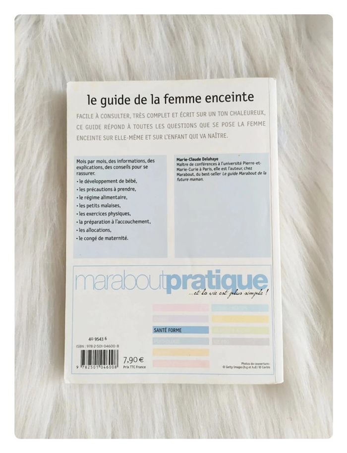 Marie-Claude Delahaye - Le guide de la femme enceinte - Guide Marabout - photo numéro 2