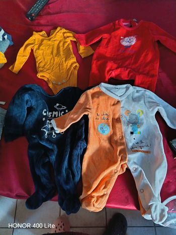 Lot garçon bébé 1 moi 