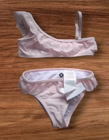 👙 Adorable maillot de bain 2 pièces fille – Taille 4 ans (104 cm)👙