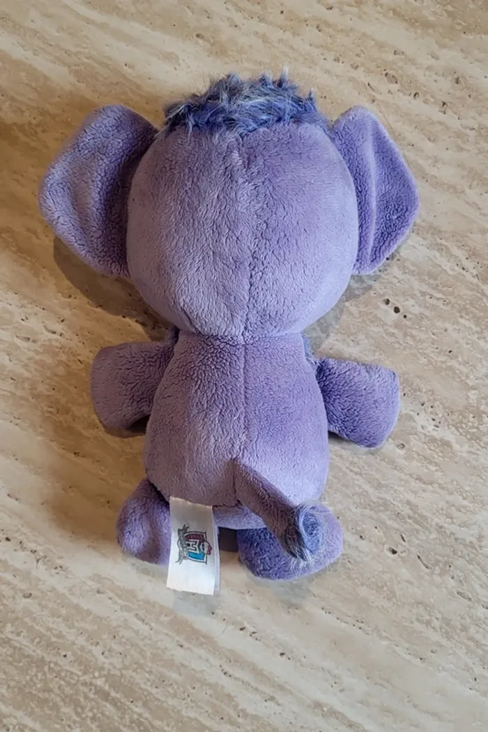 Peluche monster high éléphant violet – rare & collection - Très bon état - photo numéro 4