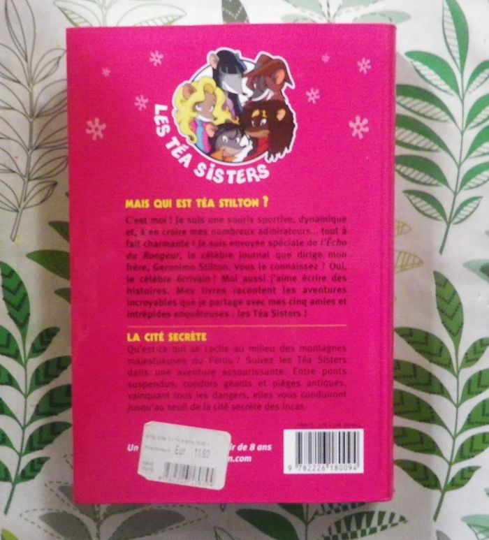 Téa Stilton n°3 La cité secrète Albin Michel Jeunesse - photo numéro 2
