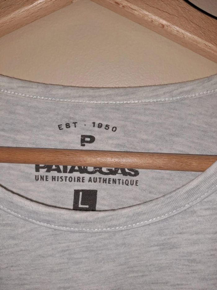 Lot de 3 T-shirts homme L avec petits défauts voir photos légère et décoloration de pliage - photo numéro 14