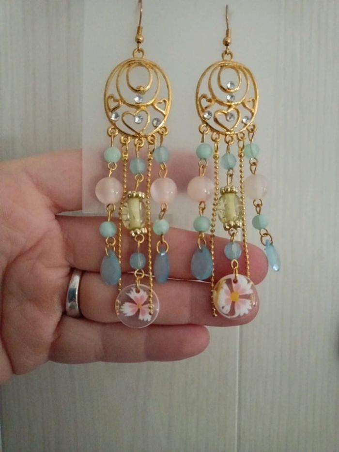 1. Boucles d'oreilles neuves - photo numéro 2