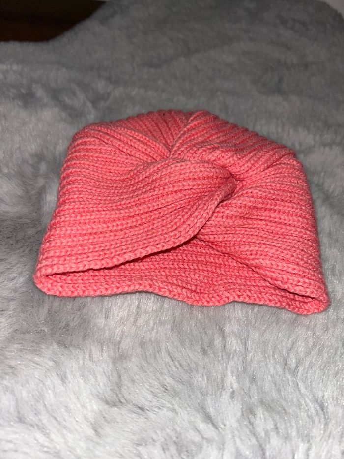 Petit bonnet rose épais - 0/1 mois - Gémo - photo numéro 2