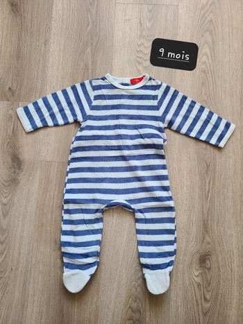 Pyjama grenouillère 9 mois