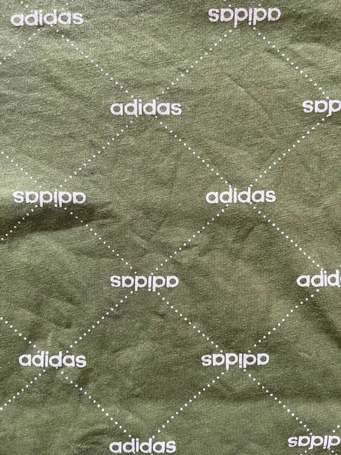 Teeshirt adidas vert vintage taille S #EmmaLilleS36 - photo numéro 3