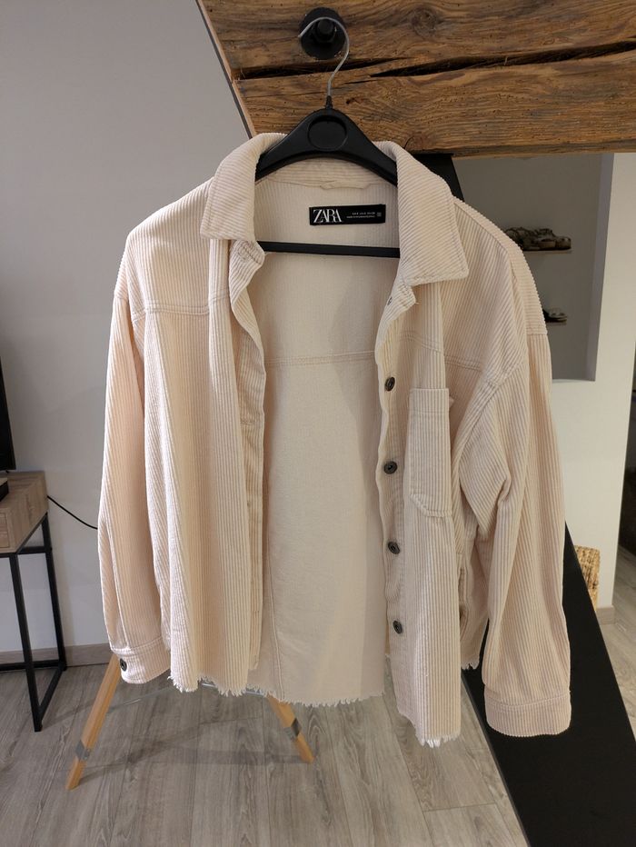 Veste en velours côtelée