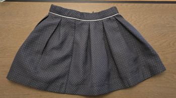 Jupe grise et argentée okaïdi 4 ans neuve